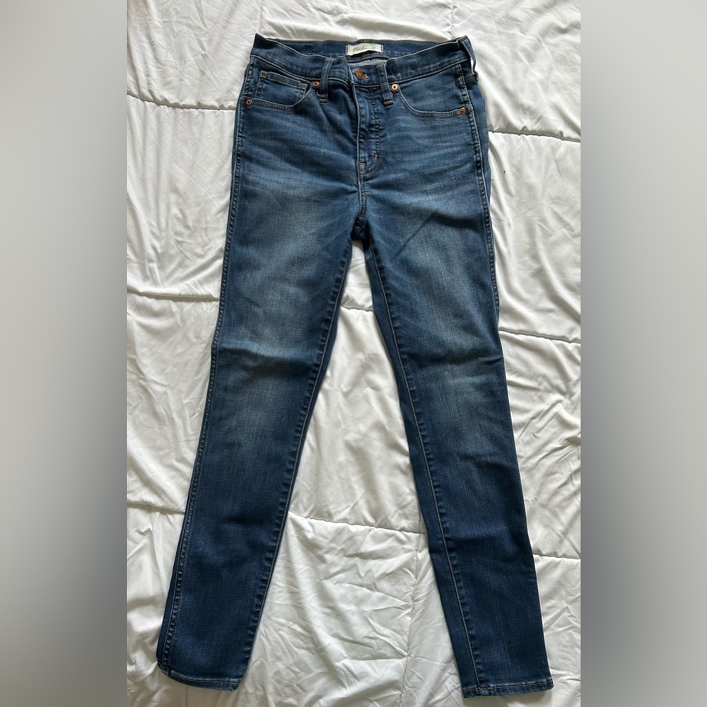 Madewell skinny jeans, size 27